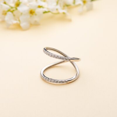 серебряное кольцо