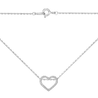 Серебряное колье