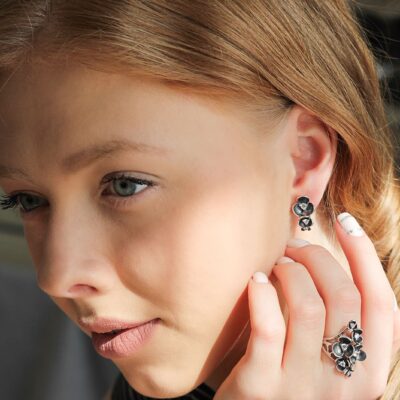 серебряное кольцо