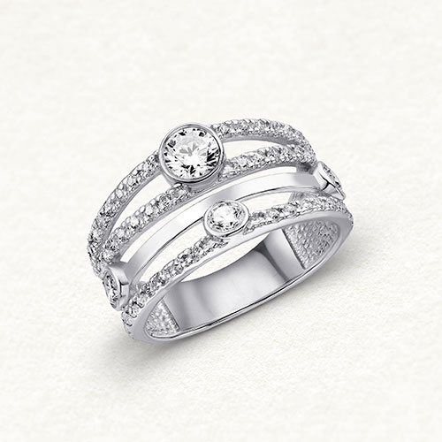 Каблучки із золота та срібла