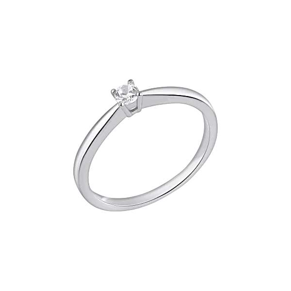 Золотое кольцо с бриллиантом