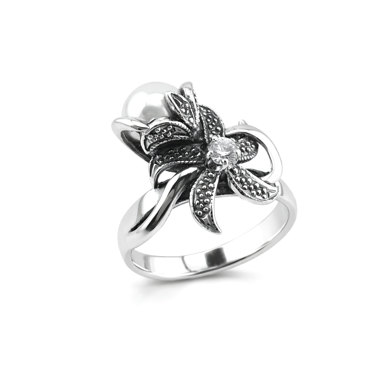 Серебряное кольцо Анталия