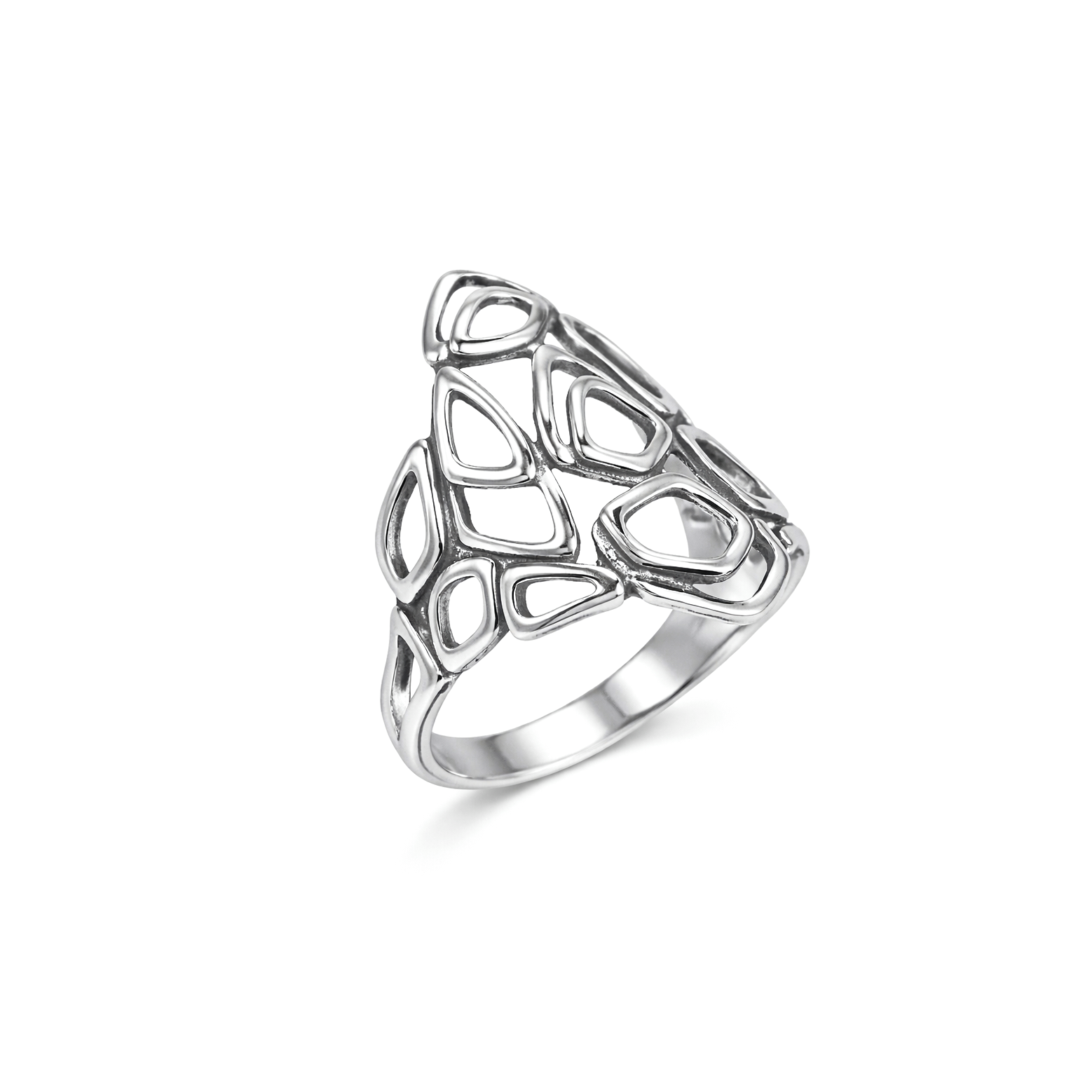 Серебряное кольцо Лофт