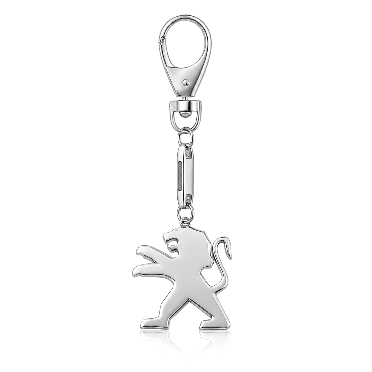 Срібний брелок Peugeot