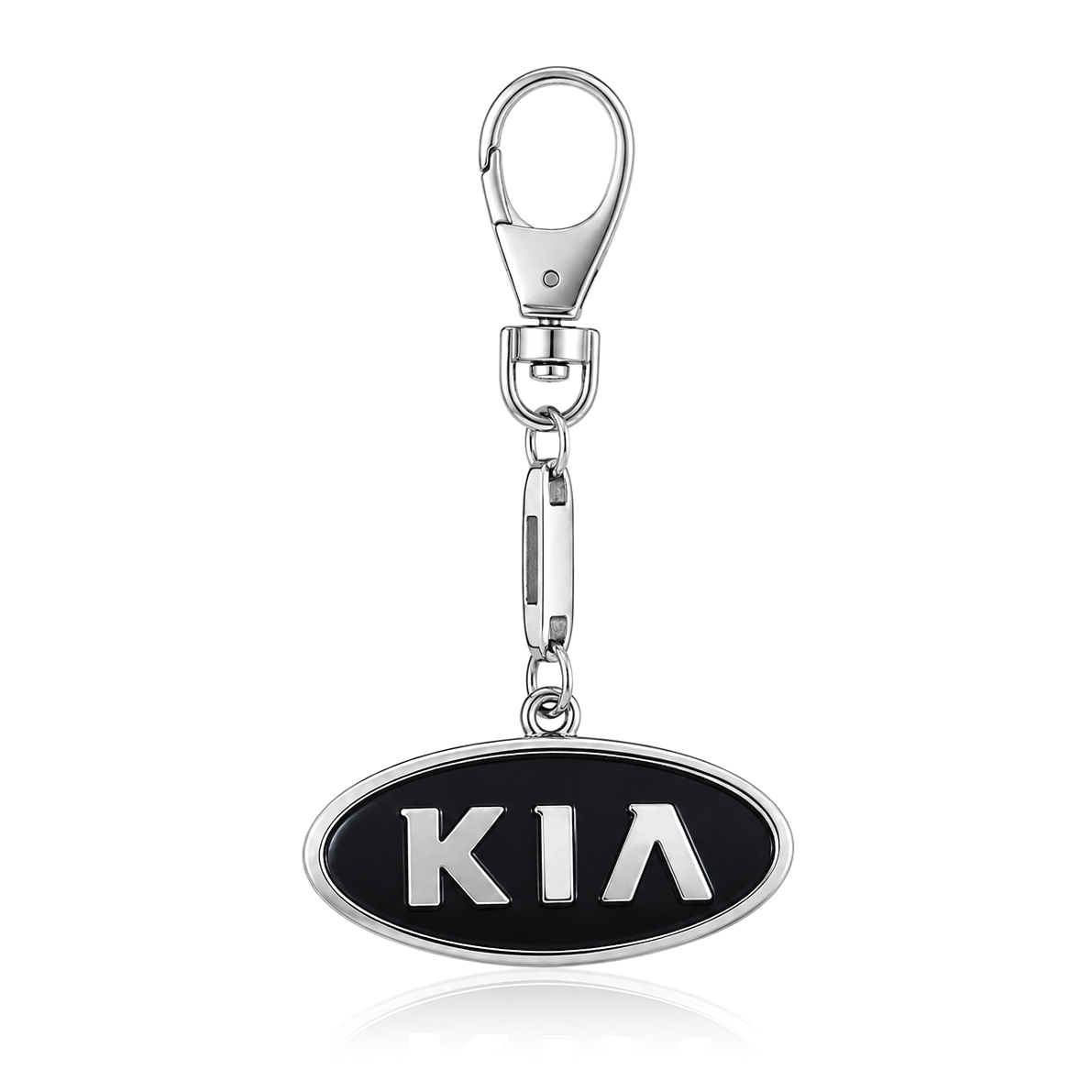 Срібний брелок KIA