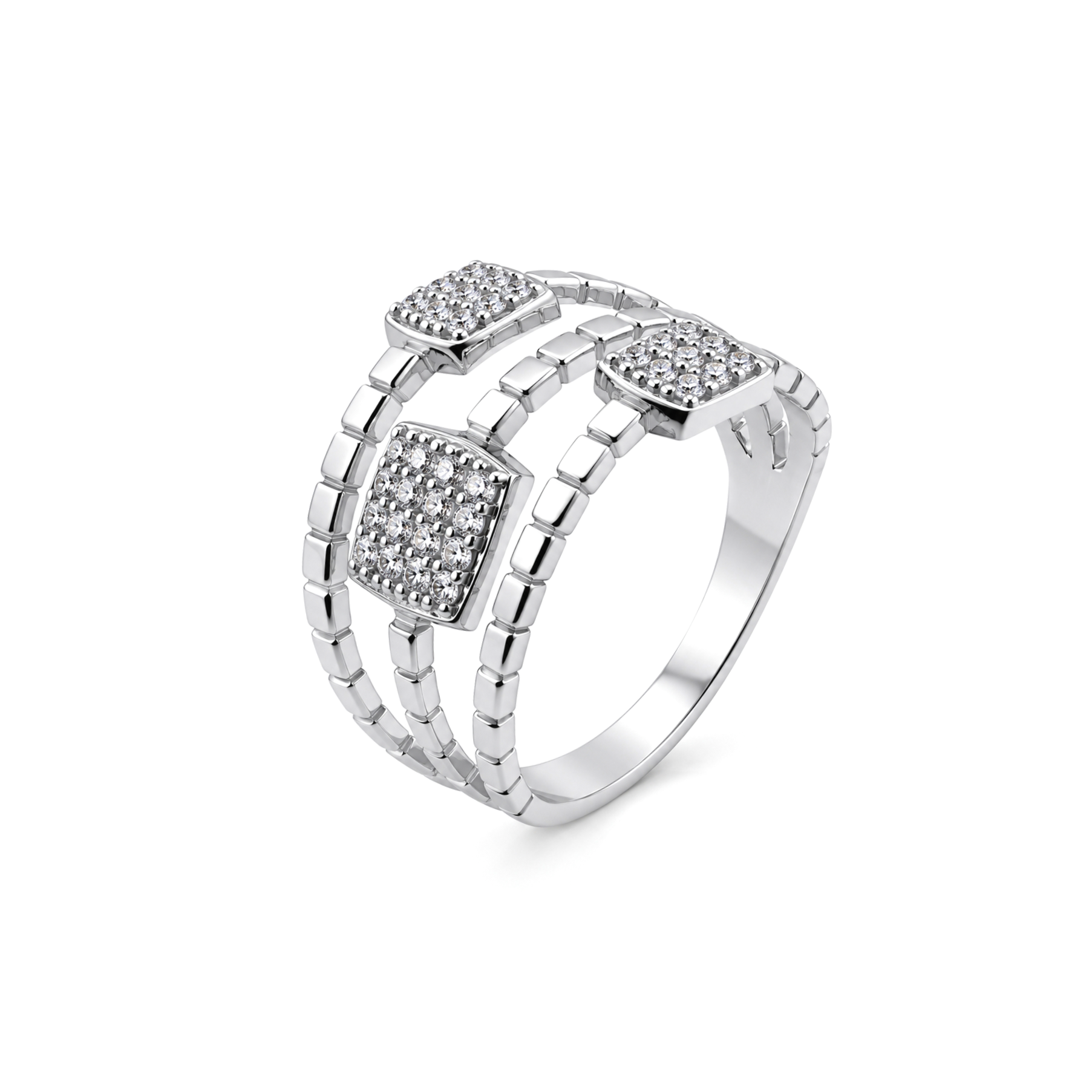 Серебряное кольцо Рио